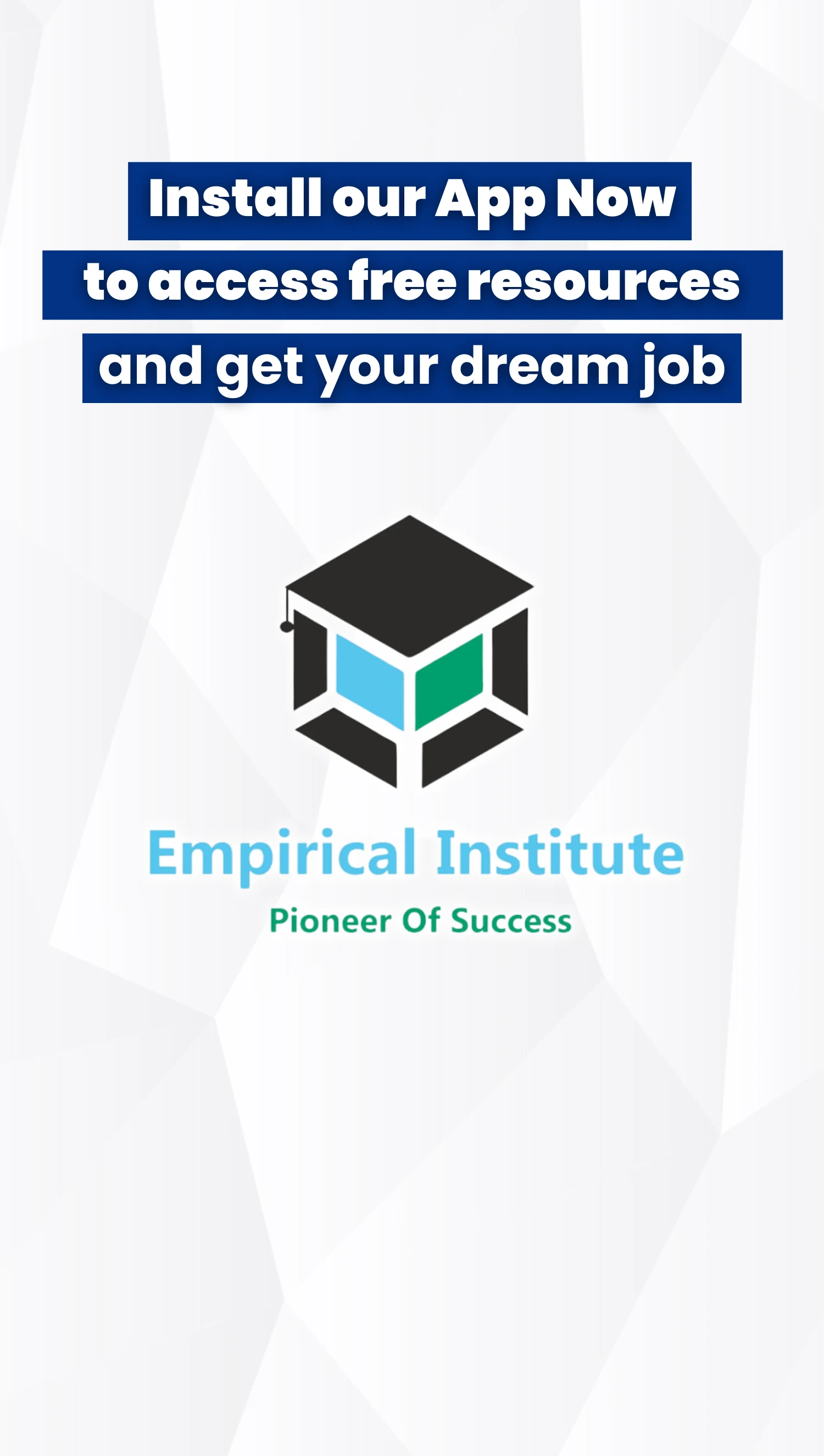 EMPIRICAL INSTITUTE screenshot